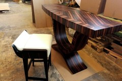 Art deco bár asztal konzolasztal