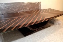 art-deco-ébenfa-tárgyalóasztal-elegáns-klasszikus-design-stílbútor