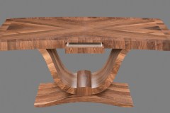 Természetes hazai dió egyedi Art deco íróasztalok webáruházArt deco természetes hazai dió egyedi nagyméretű tárgyalóasztal