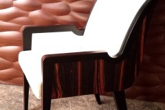 egyedi art deco nyitható bővíthető étkezőasztal nagyméretű tárgyalóasztal ebédlőasztal szék