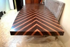 art-deco-ébenfa-tárgyalóasztal-elegáns-klasszikus-design-stílbútor