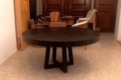 Base-ammara-ében-egyedi-kerek-nyitható-design-étkező-és-tárgyalóasztal3