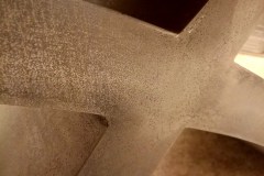 Természetes tölgy egyedi bővíthető ebédlőasztalok beton lábbal webáruház