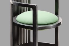 design karosszék barrel Frank Lloyd Wright után
