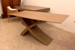 Zeg nyitható étkezőasztal bővíthető ebédlőasztal tárgyalóasztal design