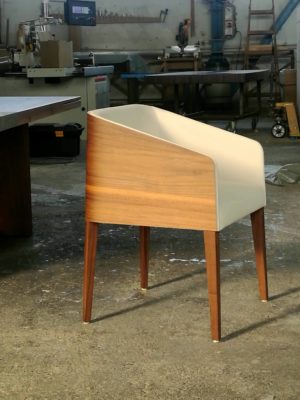 cubus minimál szék, design szék, étkezőszék, ebédlőszék, fa szék, magas karfás szék 25