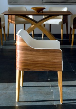 cubus íves karfás étkezőszék tárgyalószék ebédlőszék minimál design szék (2)