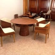 kerek-kör-étkezőasztal-tárgyalóasztal-design-asztal- társalgóasztal
