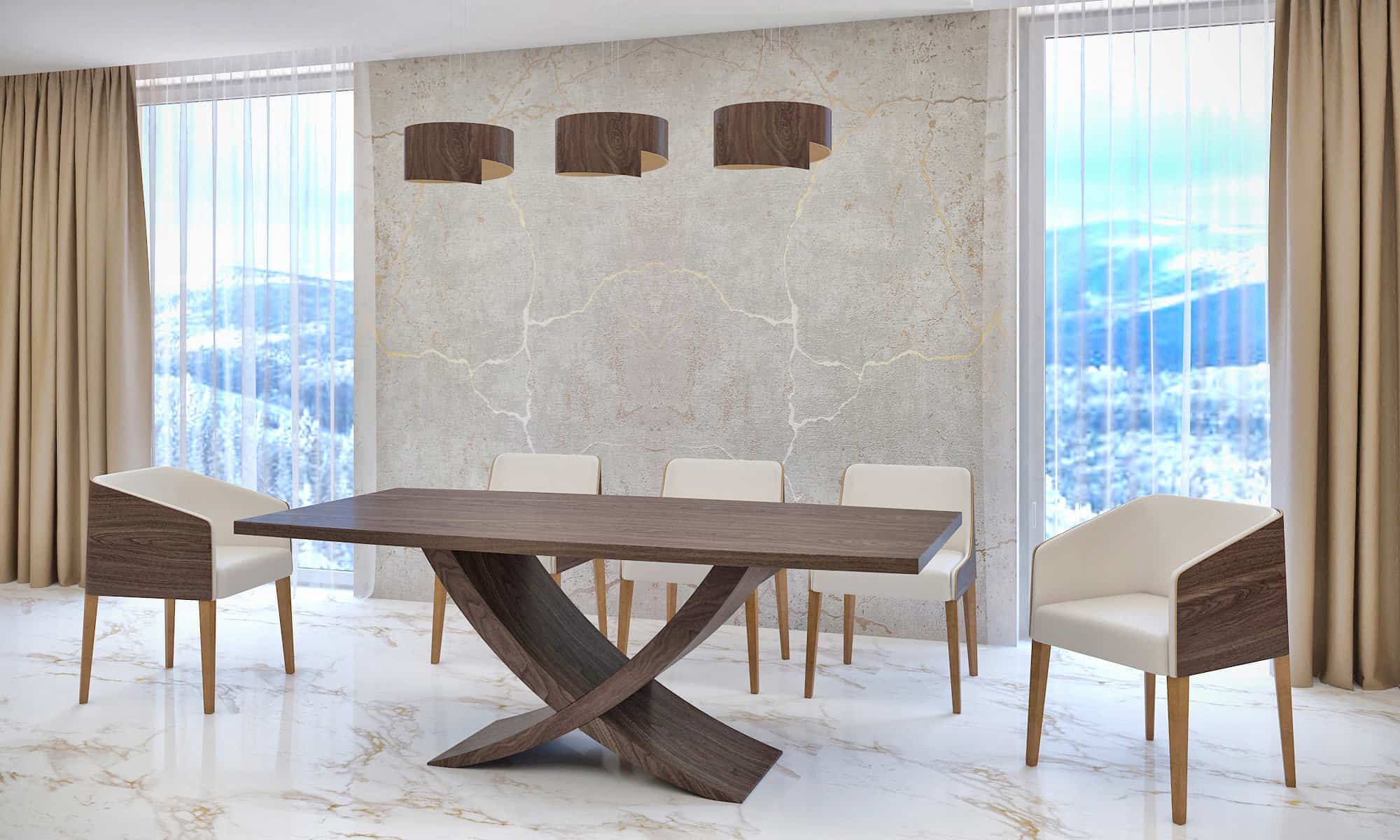 reverz nyitható bővíthető design asztal fa étkező asztal amdió reverz nyitható bővíthető design asztal fa étkező asztal amdió